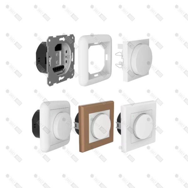 Dimmer Switch for Dimmable LED Smart Rotary Wall Dimmer